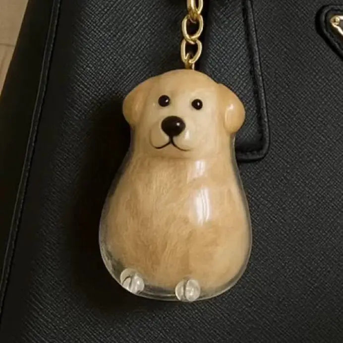BeautifulHalos Dog Pendant Keychain