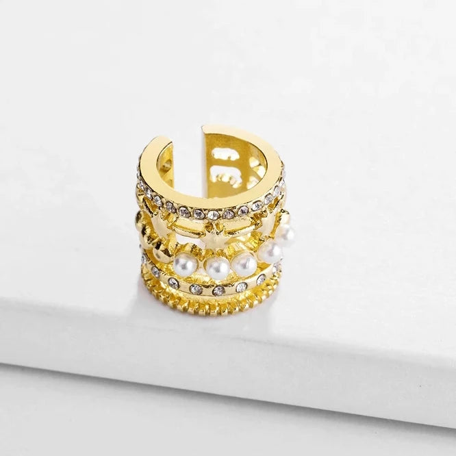 BeautifulHalos Crystal Ear Cuff